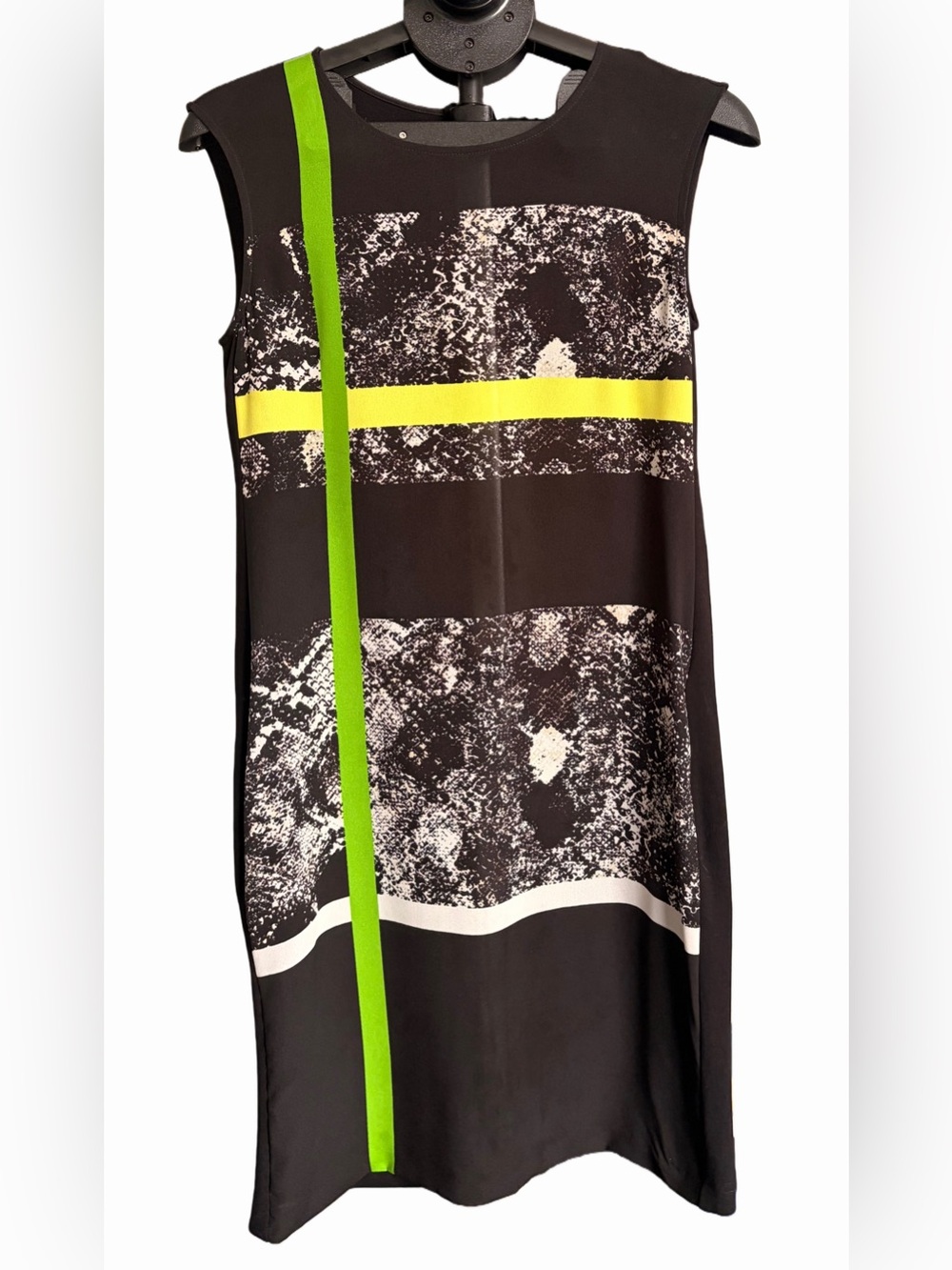 Marella Sleeveless Sheath Dress | Silk Front | Made in Italy | US 6